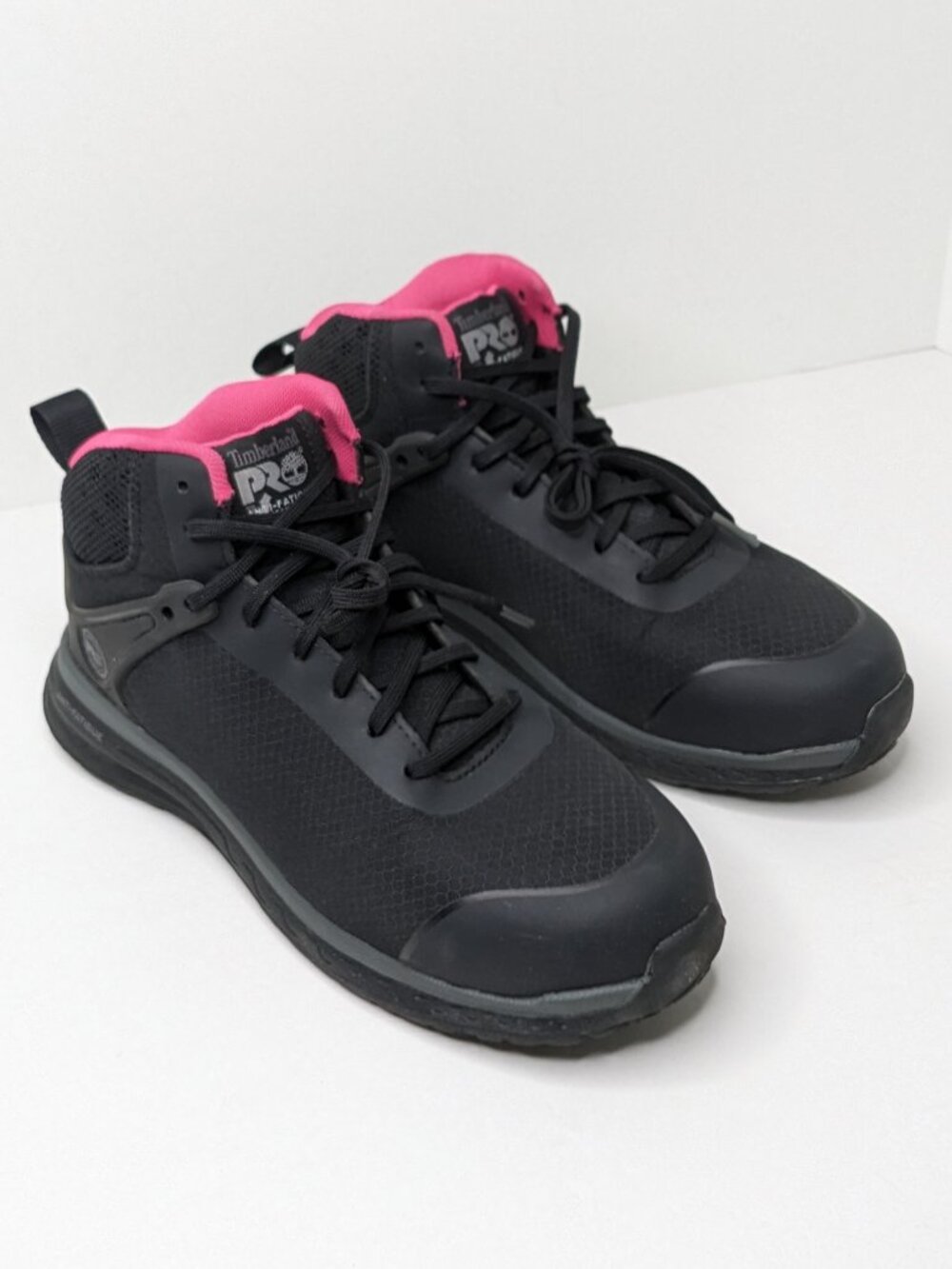 Timberland PRO Drivetrain Composite Toe Work Boots Black Women's 9